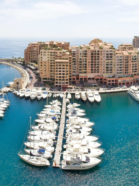 Sfondi Posh Monaco Yachts 480x640