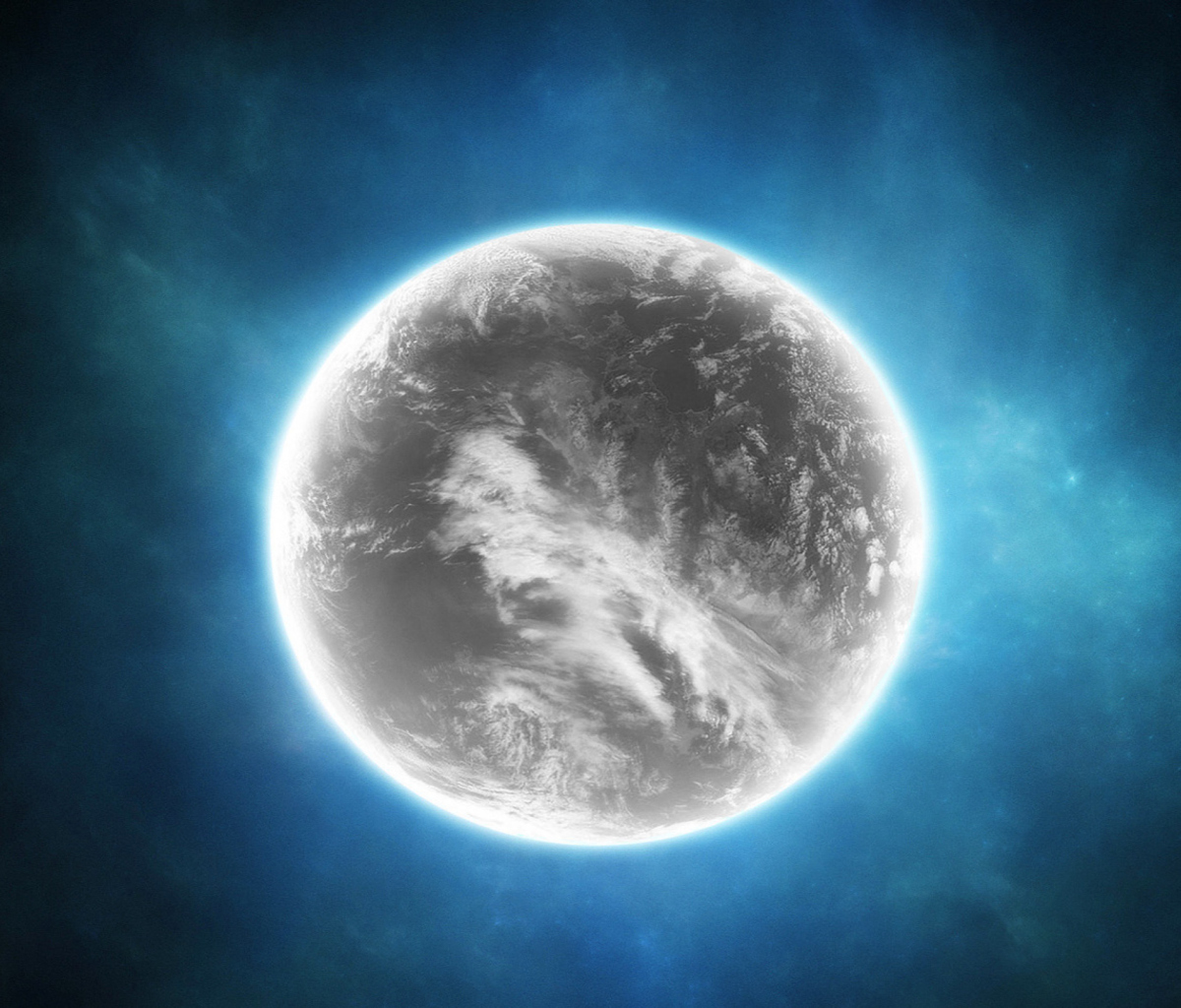 Sfondi Gray Planet 1200x1024