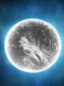 Sfondi Gray Planet 132x176
