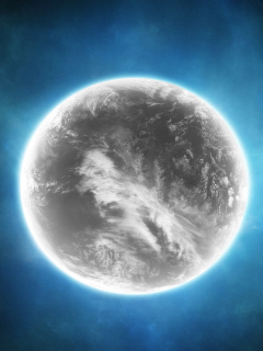 Screenshot №1 pro téma Gray Planet 240x320