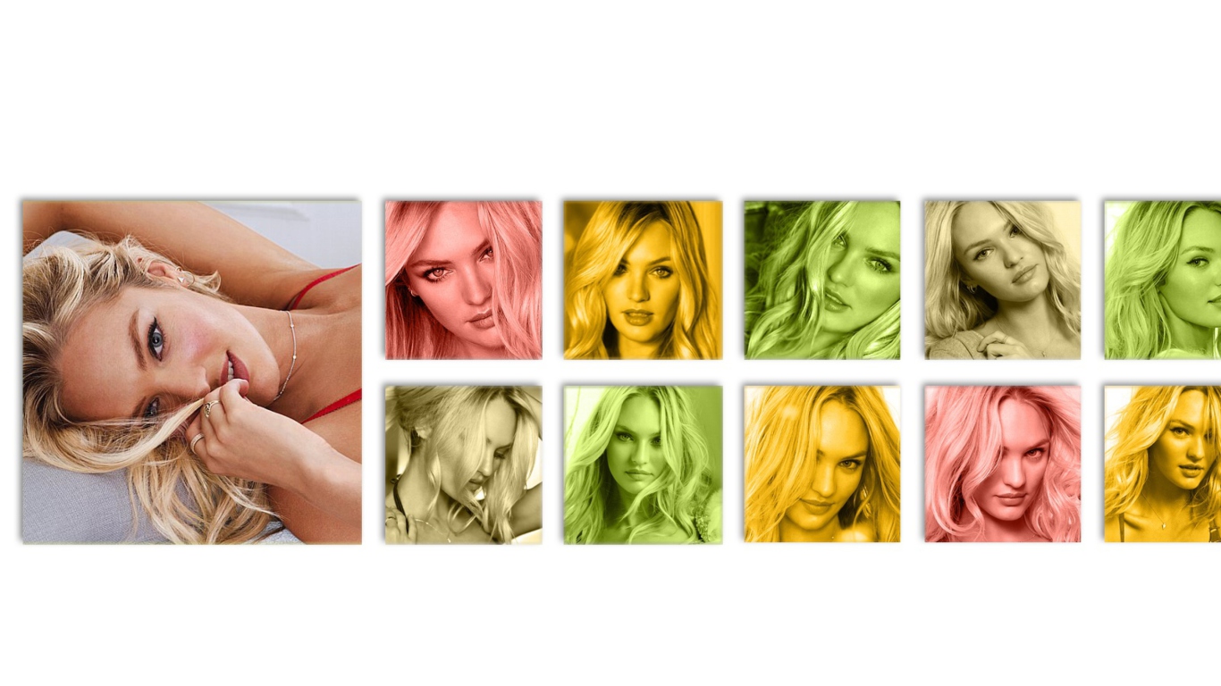 Screenshot №1 pro téma Candice Swanepoel 1366x768