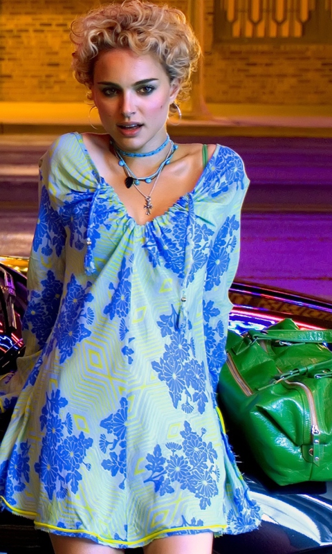 Screenshot №1 pro téma Actress Natalie Portman In My Blueberry Nights 480x800