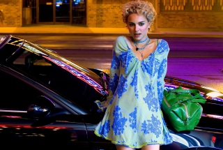 Actress Natalie Portman In My Blueberry Nights - Obrázkek zdarma pro 220x176