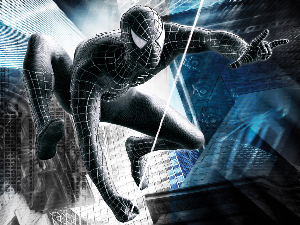 Das Spiderman 3 Game Wallpaper 1024x768