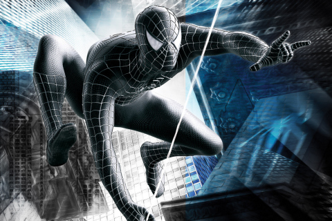 Das Spiderman 3 Game Wallpaper 480x320