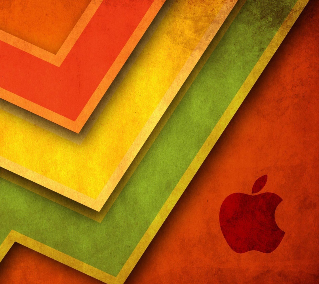 Das Apple Macintosh Logo Wallpaper 1080x960