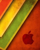 Das Apple Macintosh Logo Wallpaper 128x160