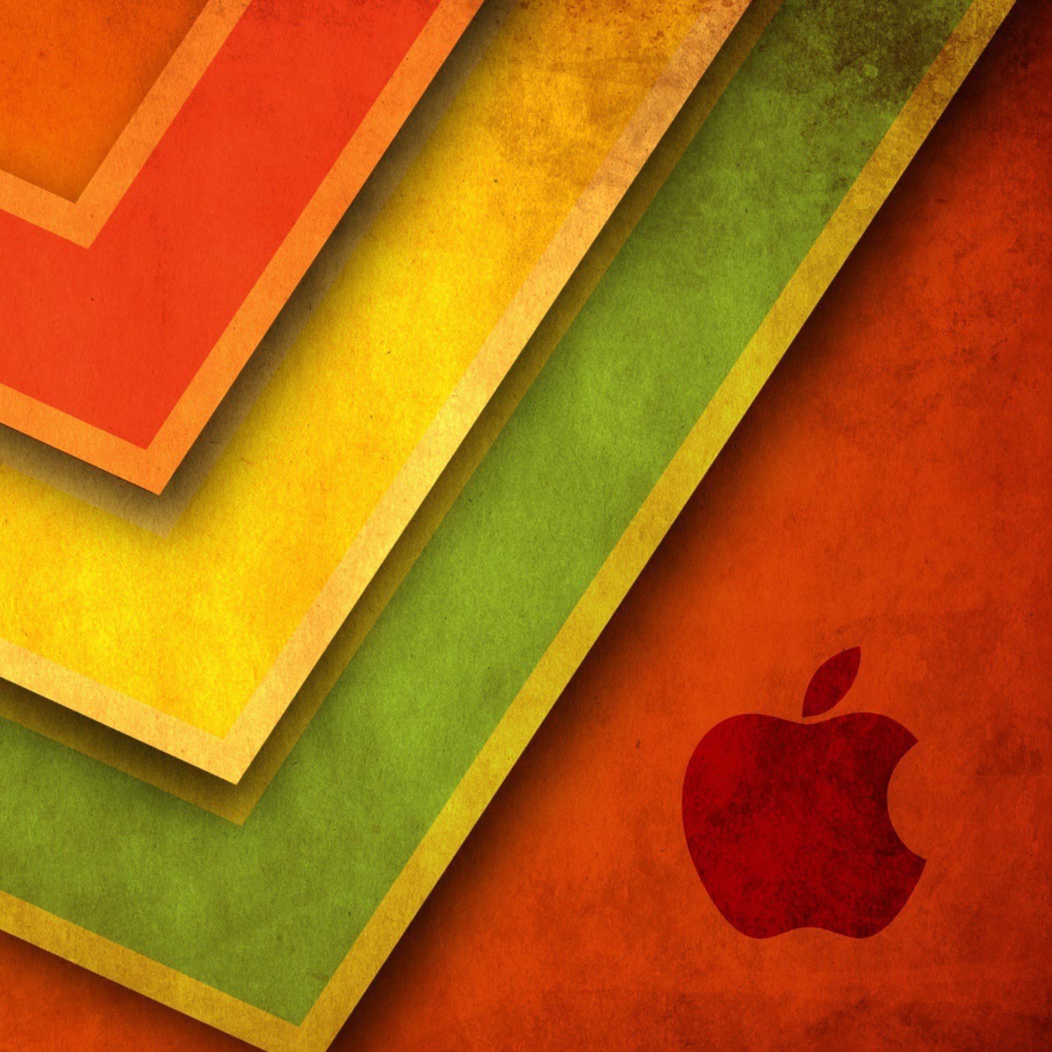 Fondo de pantalla Apple Macintosh Logo 2048x2048