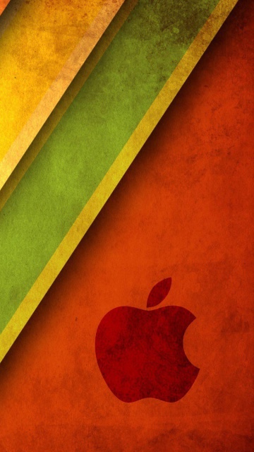 Fondo de pantalla Apple Macintosh Logo 360x640