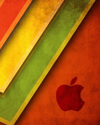 Kostenloses Apple Macintosh Logo Wallpaper für iPhone 4S