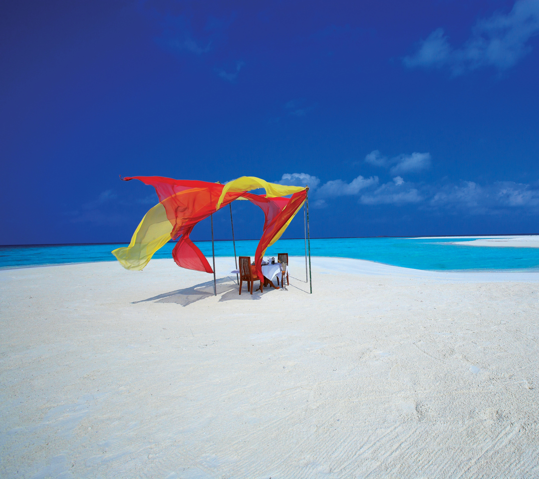 Sfondi Maldives Paradise 1080x960