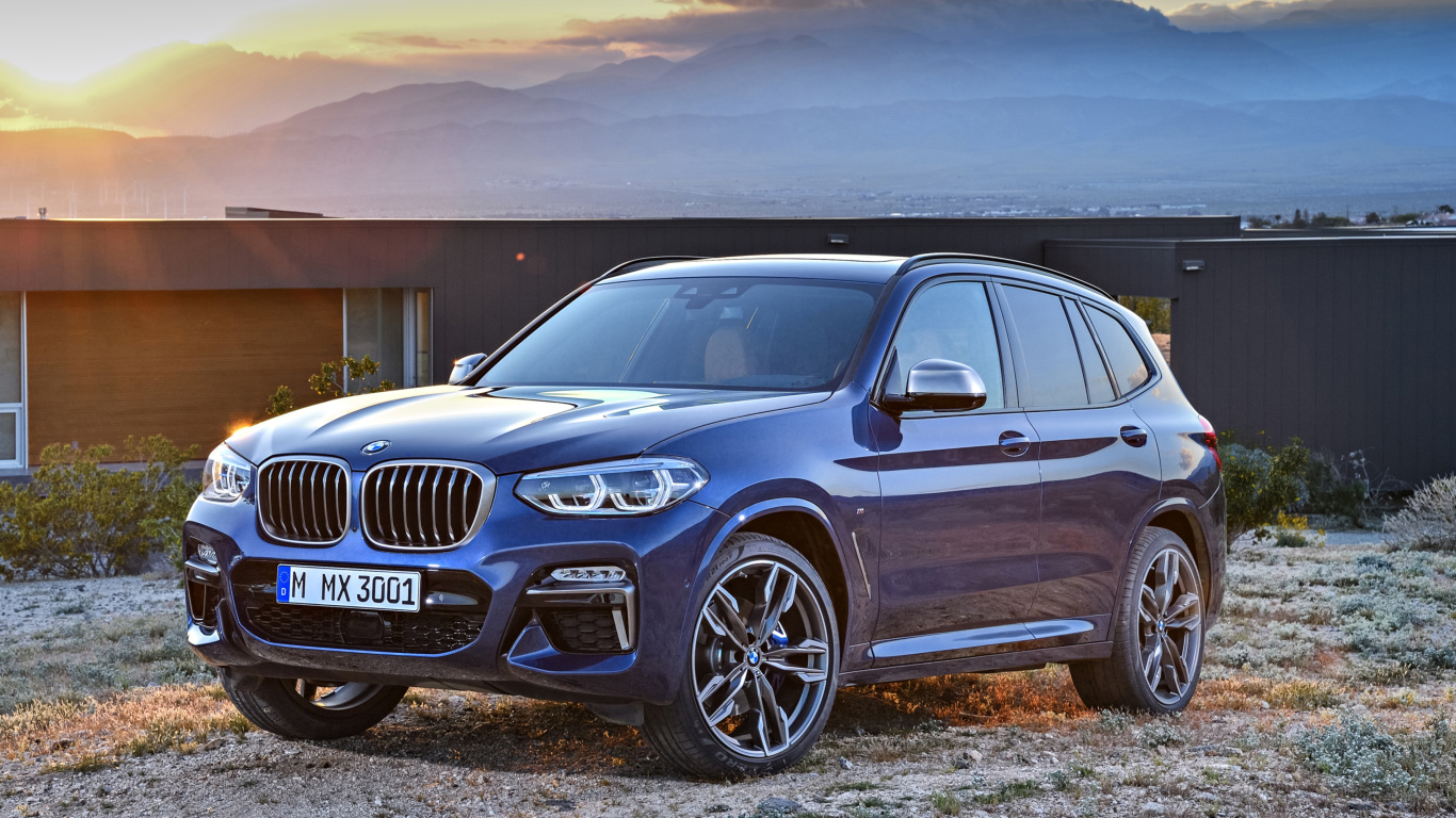 BMW X3 M40i wallpaper 1366x768