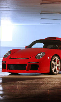Screenshot №1 pro téma Porsche 911 Carrera Retro 240x400