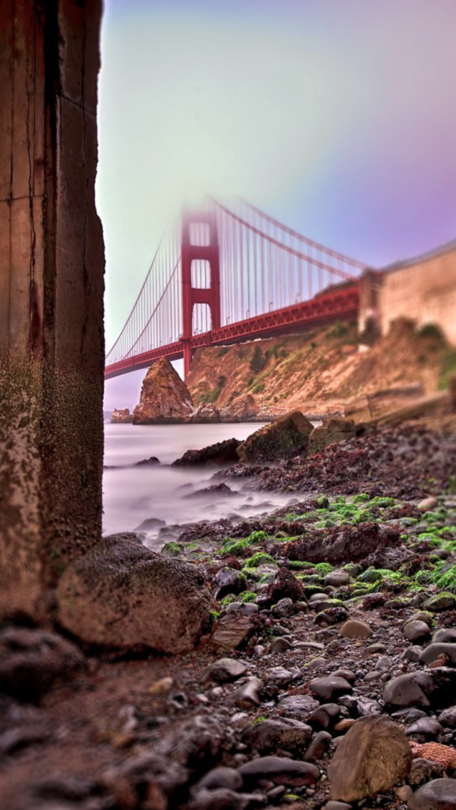 Das San Fransisco Wallpaper 640x1136