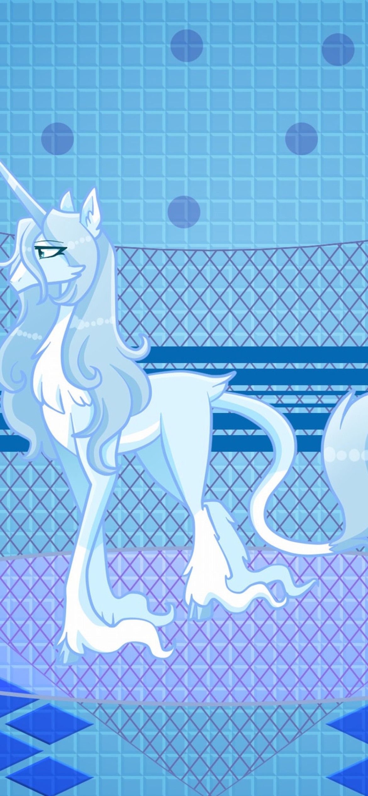Das My Little Pony Blue Style Wallpaper 1170x2532