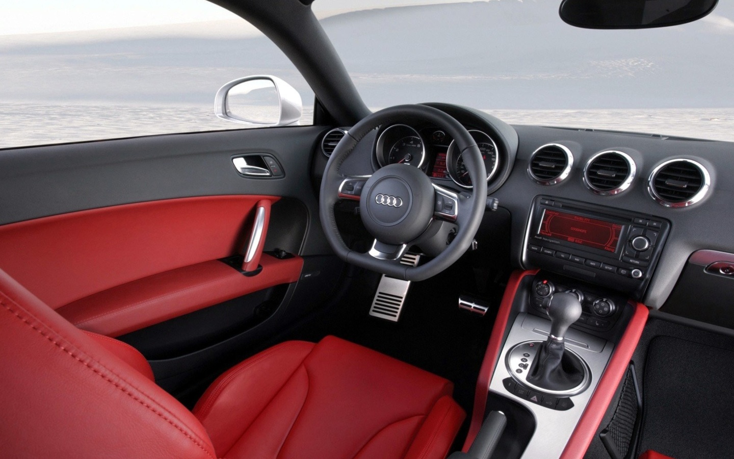Screenshot №1 pro téma Audi TT 3 2 Quattro Interior 1440x900