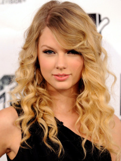 Sfondi Taylor Swift on MTV 240x320
