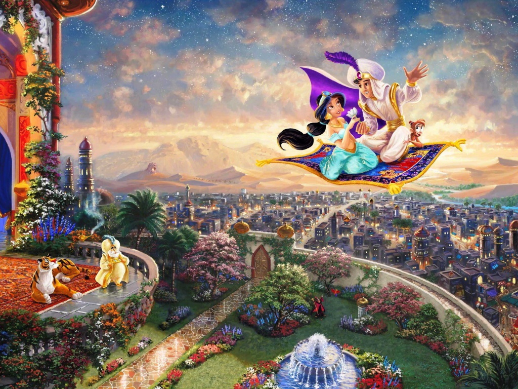 Aladdin wallpaper 1024x768