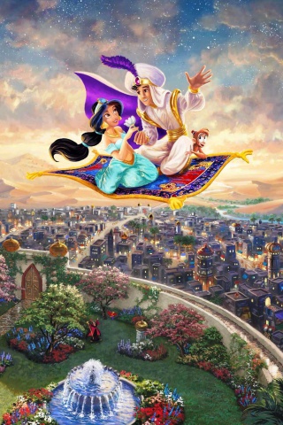 Aladdin wallpaper 320x480