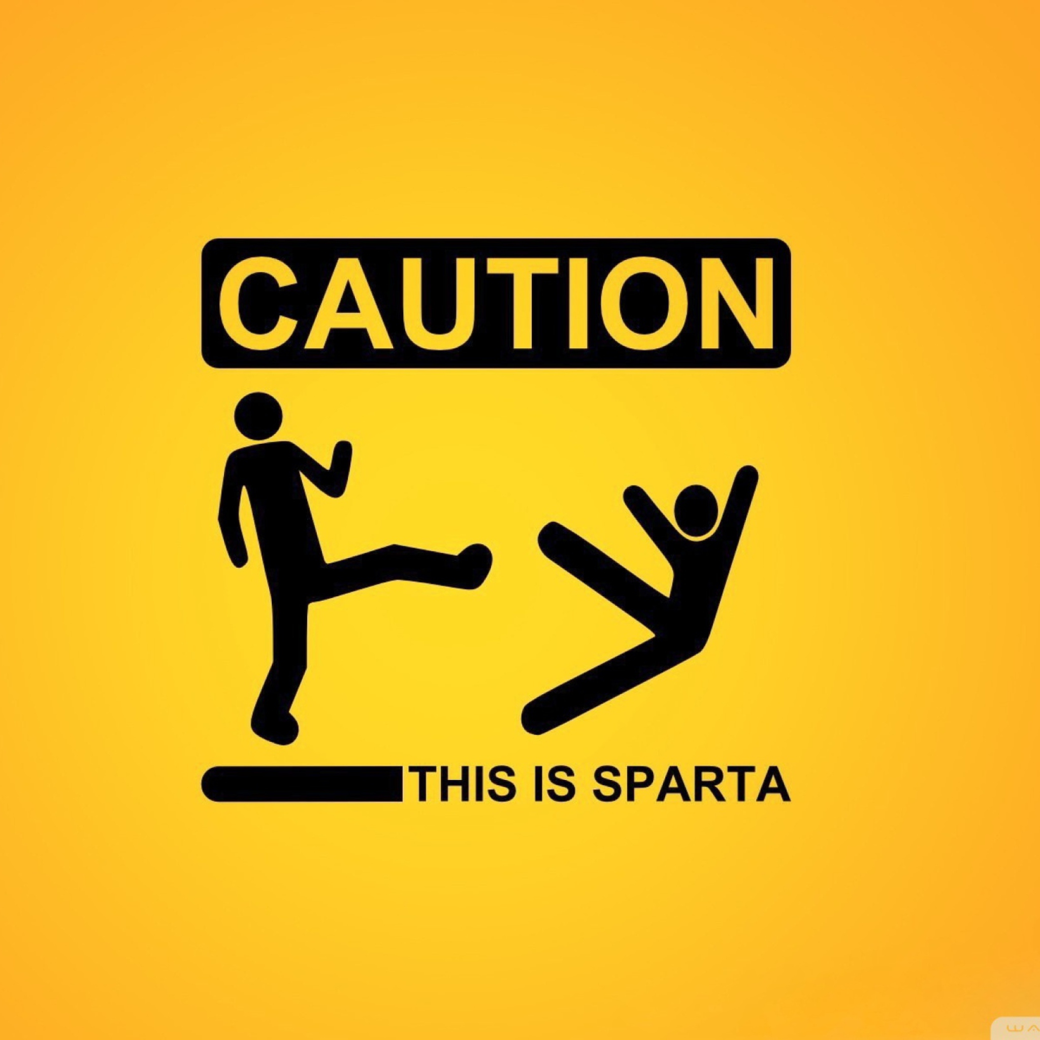 This Is Sparta wallpaper 2048x2048