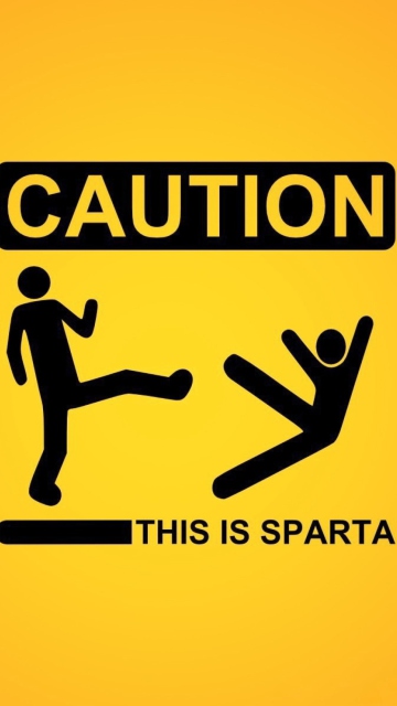 Обои This Is Sparta 360x640