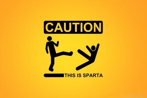 This Is Sparta wallpaper 480x320