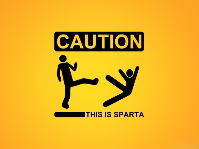 This Is Sparta wallpaper 640x480
