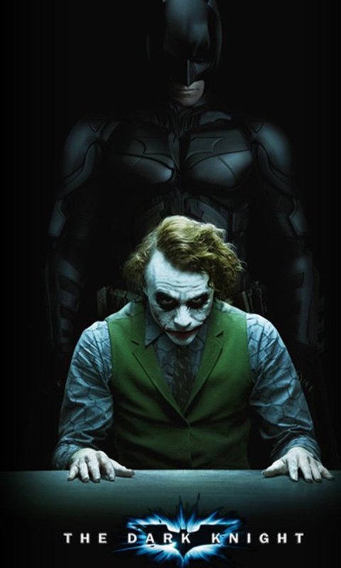 Обои The Dark Knight 480x800