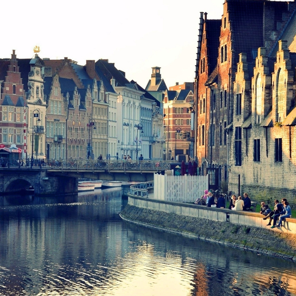 Ghent, Belgium wallpaper 1024x1024