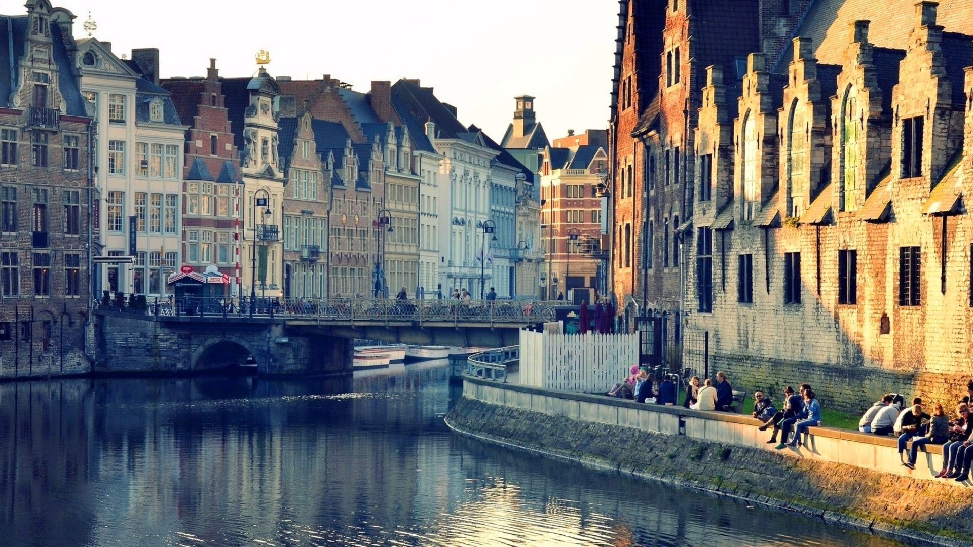 Ghent, Belgium wallpaper 1920x1080