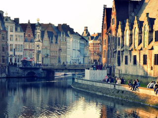 Ghent, Belgium wallpaper 320x240