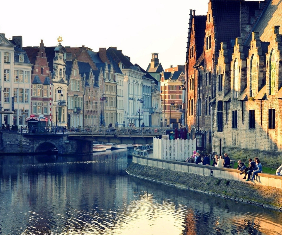 Ghent, Belgium wallpaper 960x800