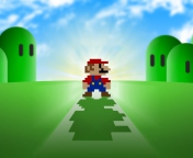 Super Mario Video Game wallpaper 176x144