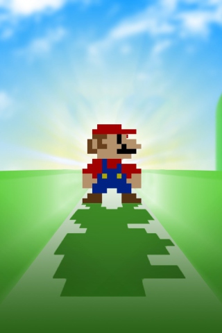 Fondo de pantalla Super Mario Video Game 320x480