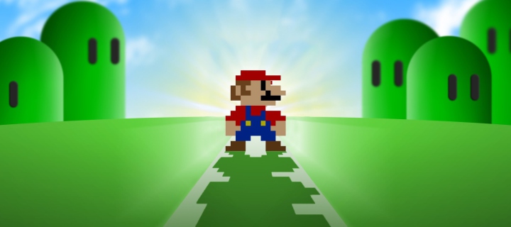 Screenshot №1 pro téma Super Mario Video Game 720x320