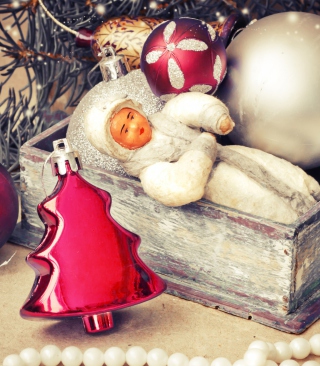 Картинка Christmas Toys And Balls для Nokia Asha 503
