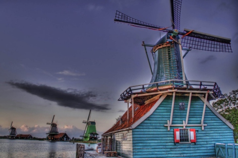 Das Windmill Wallpaper 480x320