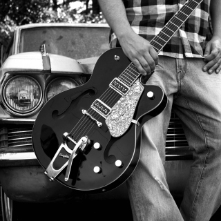 Guitar Bigsby sfondi gratuiti per iPad 3