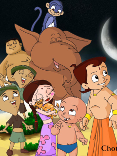 Fondo de pantalla Chota Bheem 240x320