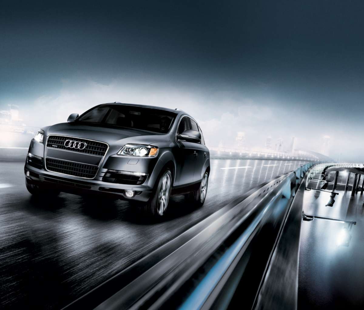 Das Audi Q7 Wallpaper 1200x1024