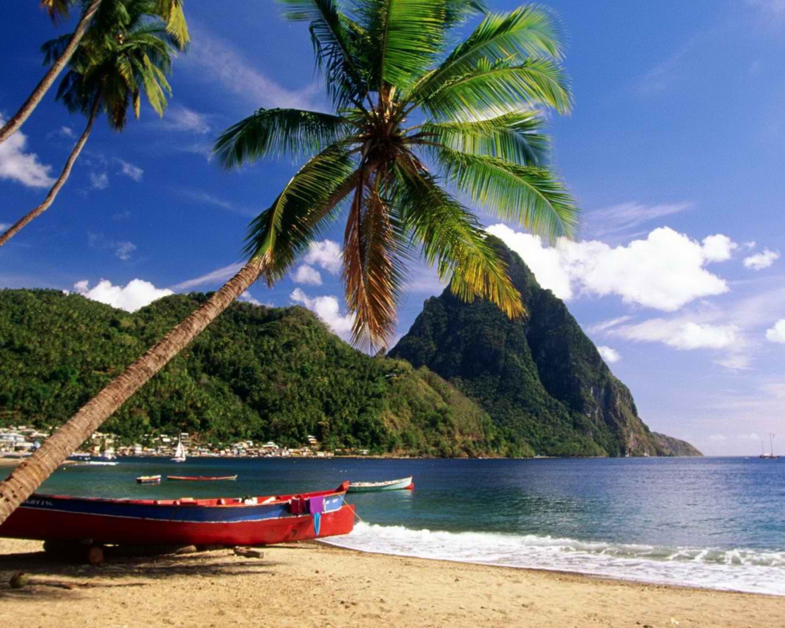 Caribbean Beach wallpaper 1600x1280