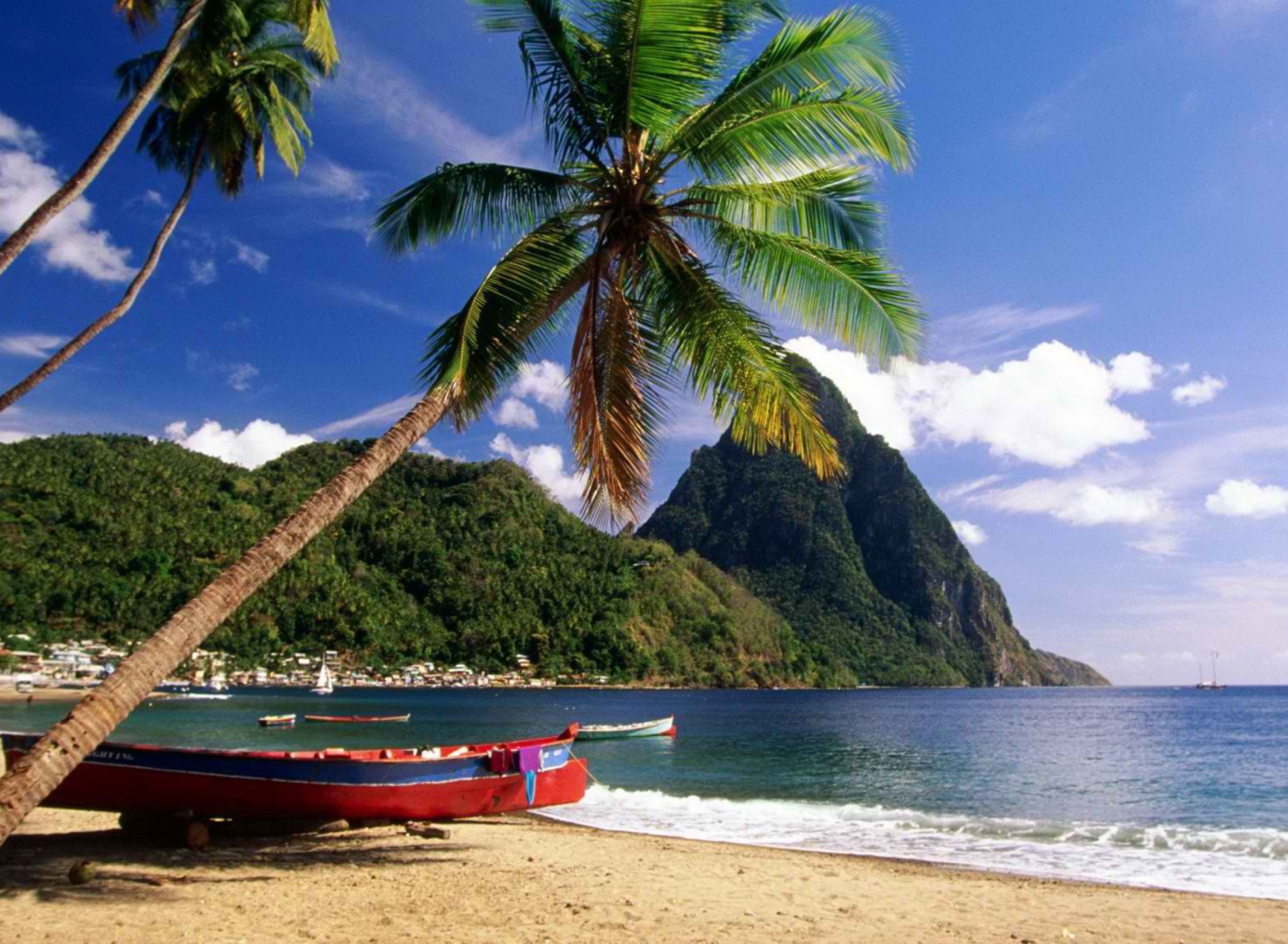 Caribbean Beach wallpaper 1920x1408