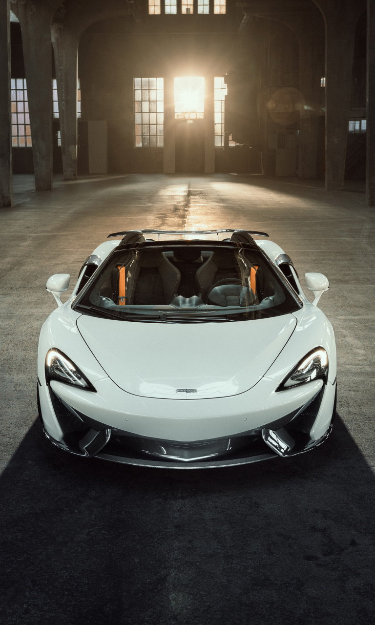 Sfondi Novitec McLaren 570S Spider 2018 768x1280