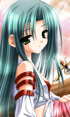 Anime Girl screenshot #1 240x400