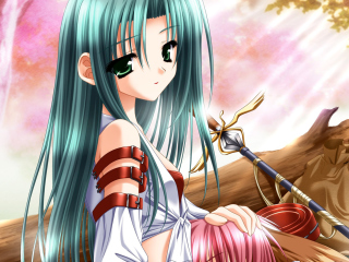 Screenshot №1 pro téma Anime Girl 320x240