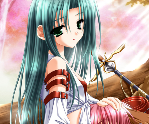 Anime Girl screenshot #1 480x400