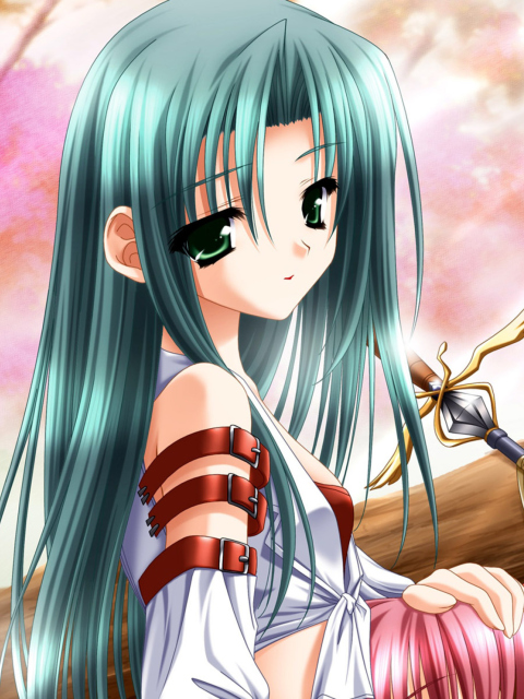 Screenshot №1 pro téma Anime Girl 480x640