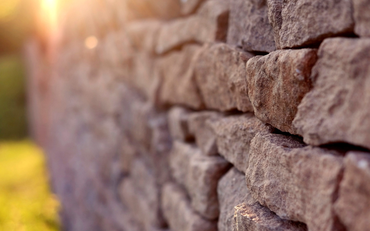 Macro Brick Wall Closeup wallpaper 1280x800