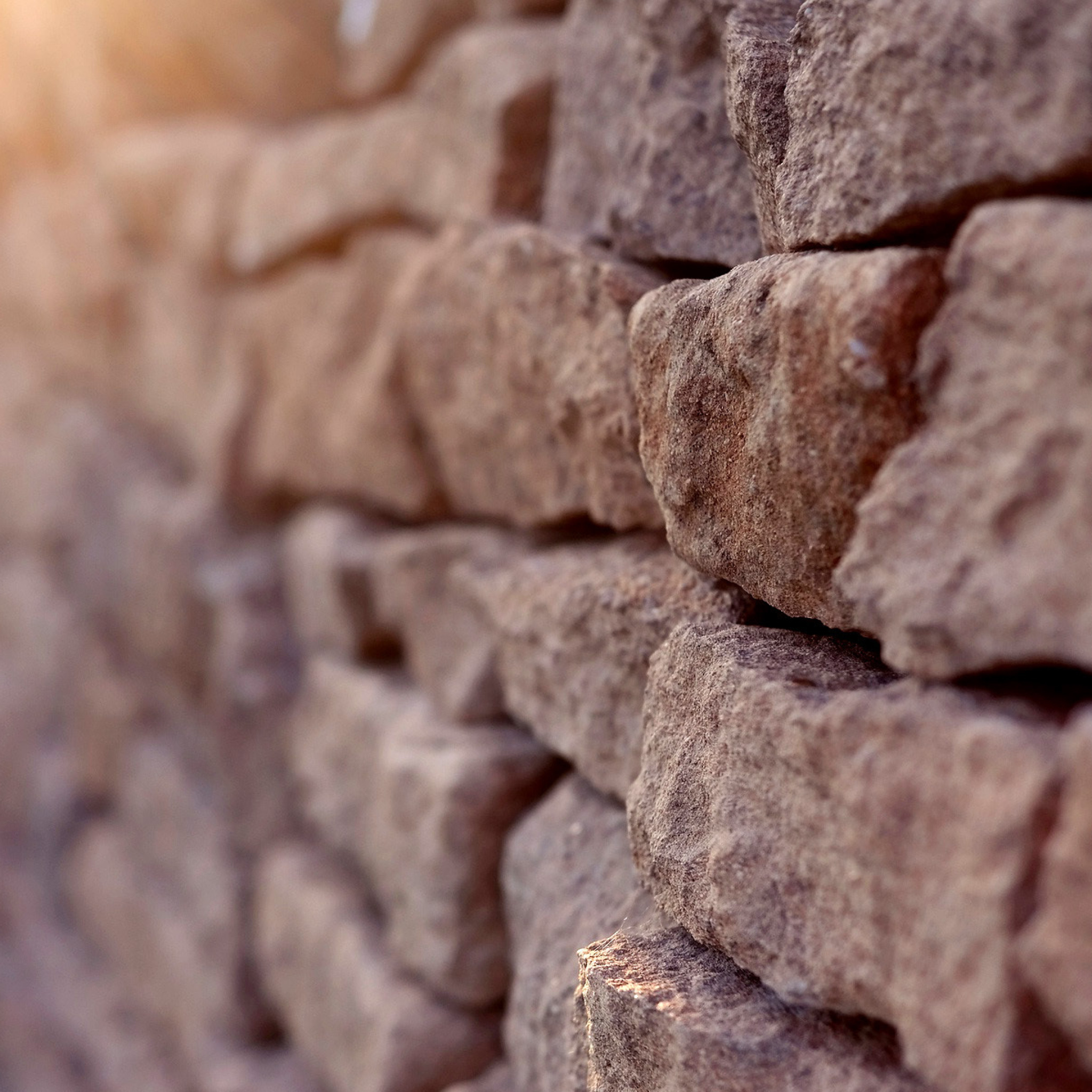Macro Brick Wall Closeup wallpaper 2048x2048