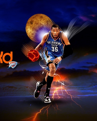 Kevin Durant Background for 240x320